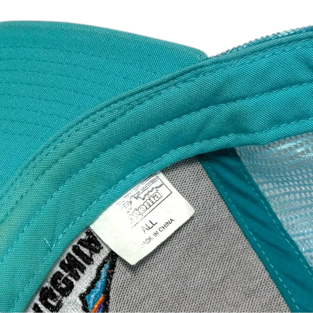 Patagonia Blue and Gray Trucker Hat -‎ One Size